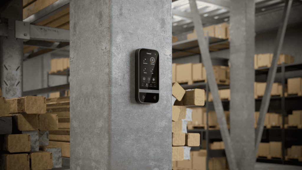 Moderne Sicherheitssteuerung für Brand- und Einbruchschutz.