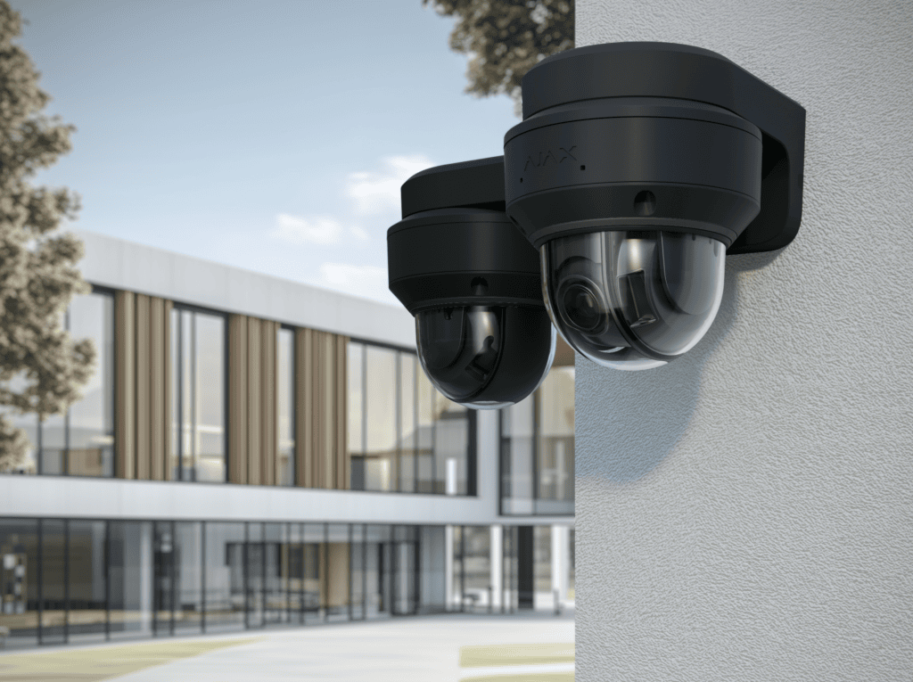 Hochwertige Sicherheitskameras zur Überwachung und Prävention.