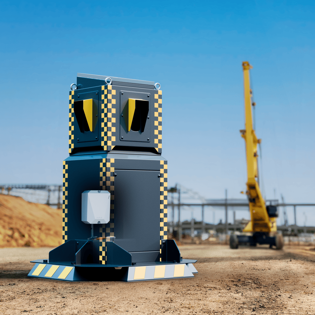 Modulares Sicherheitssystem auf Baustellen, hochrobust und zuverlässig.